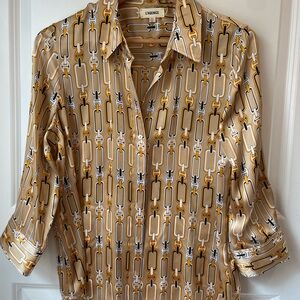 New without tags L'Agence silk blouse